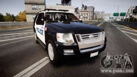 Ford Explorer 2008 Police [ELS] for GTA 4