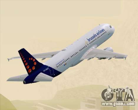 Airbus A320-200 Brussels Airlines for GTA San Andreas