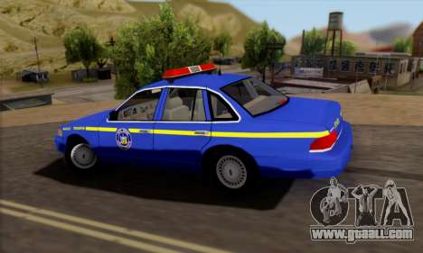 Ford Crown Victoria 1992 State Patrol for GTA San Andreas