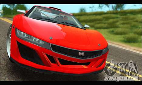 Dinka Jester Racecar (GTA V) (IVF) for GTA San Andreas