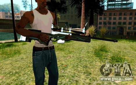 Blue Line Sniper for GTA San Andreas