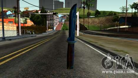 Knife from Kuma War for GTA San Andreas