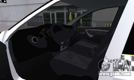 Dacia Logan Taxi for GTA San Andreas