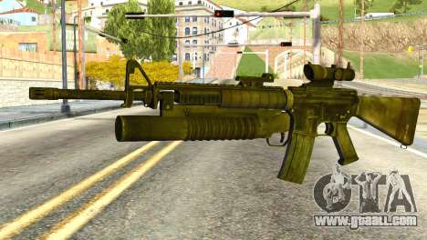 Assault Rifle from Global Ops: Commando Libya for GTA San Andreas