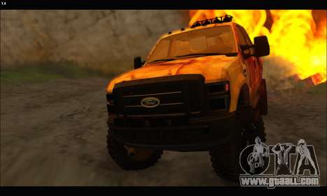 Ford F-250 Rusty Lifted 2010 for GTA San Andreas