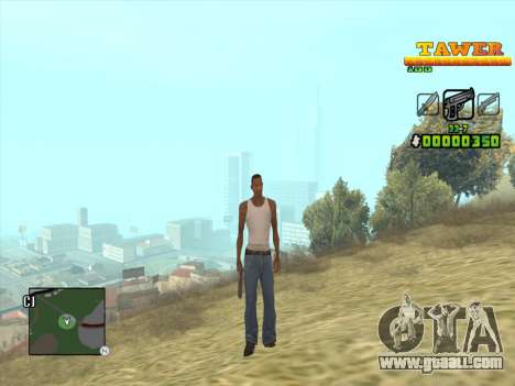С-HUD by D.Strap for GTA San Andreas