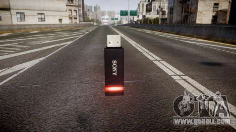 USB flash drive Sony red for GTA 4