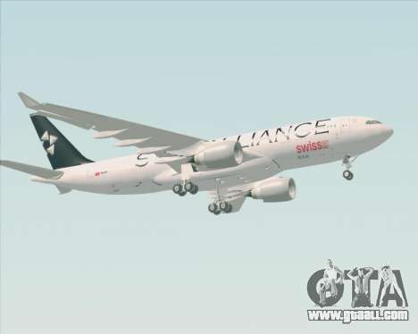 Airbus A330-200 SWISS (Star Alliance Livery) for GTA San Andreas