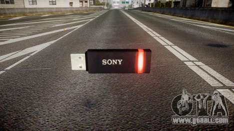 USB flash drive Sony red for GTA 4