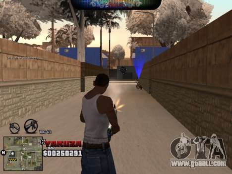C-HUD Yakuza for GTA San Andreas