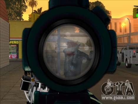 Sniper Skope Mod FIX for GTA San Andreas