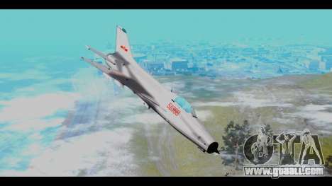 MIG-21 China Air Force for GTA San Andreas