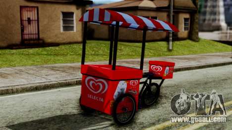 Selecta Ice Cream Bike for GTA San Andreas