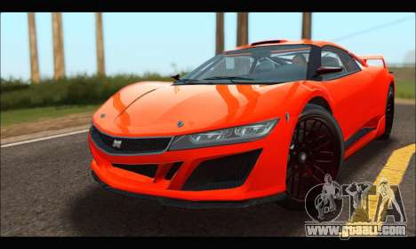 Dinka Jester Racecar (GTA V) for GTA San Andreas