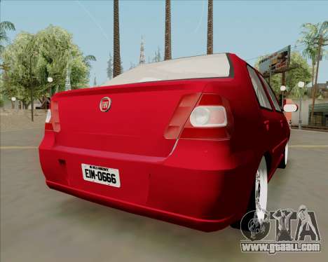 Fiat Siena 2008 for GTA San Andreas