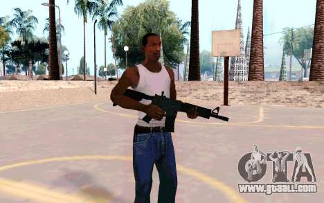 M4A1 (Dodgers) for GTA San Andreas