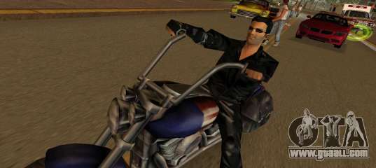 Tommi Black Skin for GTA Vice City