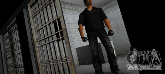 Tommy In Black for GTA Vice City