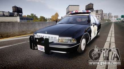 Chevrolet Caprice Highway Patrol [ELS] for GTA 4