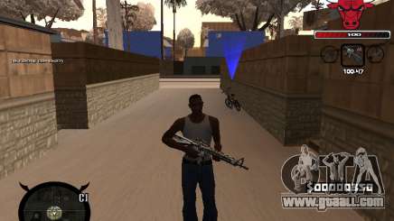 C-HUD Angry for GTA San Andreas