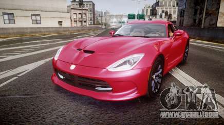 Dodge Viper SRT 2012 for GTA 4