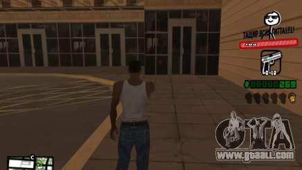 C-HUD for Ghetto for GTA San Andreas