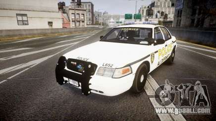 Ford Crown Victoria Police Alderney [ELS] for GTA 4