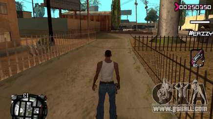 C-HUD WanTed for GTA San Andreas