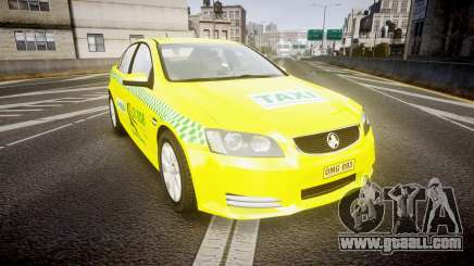 Holden Commodore Omega Series II Taxi v3.0 for GTA 4