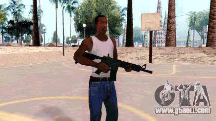 M4A1 (Dodgers) for GTA San Andreas