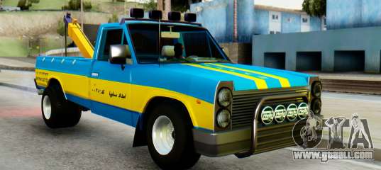 Nissan Junior 1982 Pickup Towtruck for GTA San Andreas