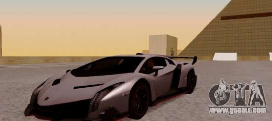 Lamborghini Veneno for GTA San Andreas