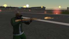 Beautiful shots from weapons for GTA San Andreas