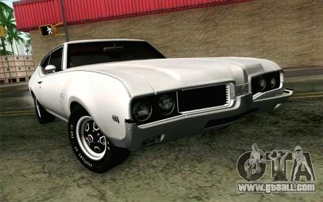 Oldsmobile 442 Holiday Coupe 1969 IVF АПП for GTA San Andreas