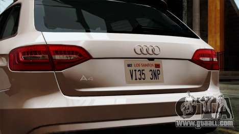 Audi A4 Avant 2013 for GTA San Andreas