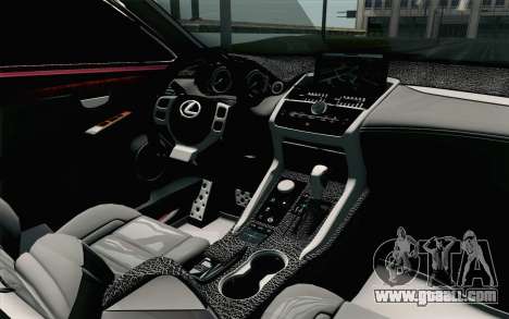 Lexus NX 200T v3 for GTA San Andreas