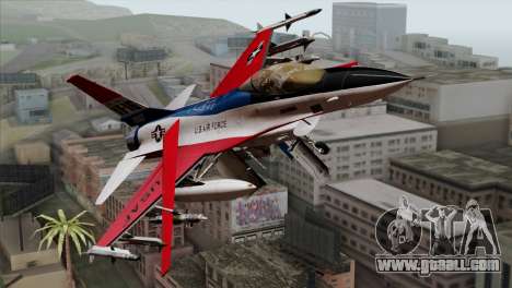 YF-16 Fighting Falcon for GTA San Andreas