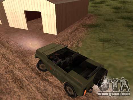 UAZ military for GTA San Andreas