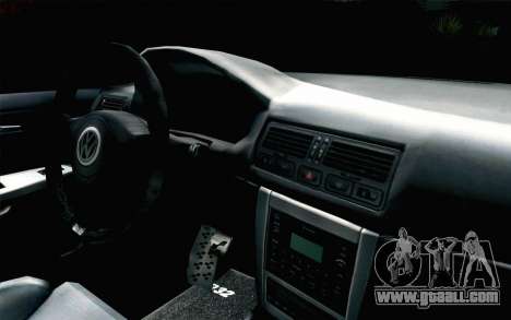 Volkswagen Golf Mk4 R32 Stance v2.0 for GTA San Andreas