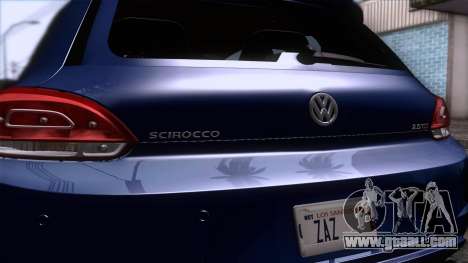 Volkswagen Scirocco GT 2009 for GTA San Andreas