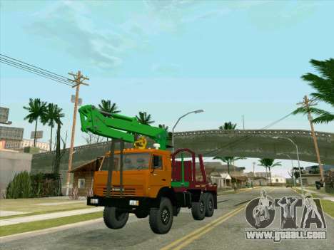 KamAZ 44108 Timber for GTA San Andreas
