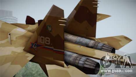 SU-27 Warwolf Squadron for GTA San Andreas