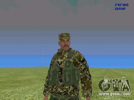 Soldier from battalion to Somalia for GTA San Andreas