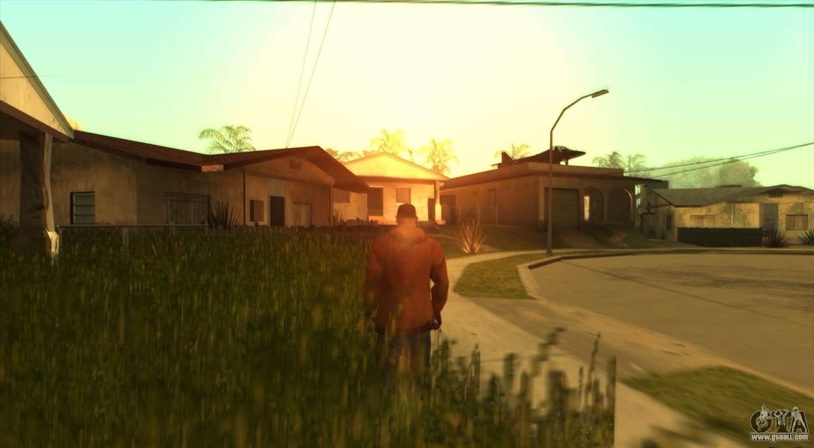 GTA San Andreas Android PS2 Grass Mod 