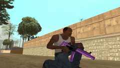 Purple Weapon Pack by Cr1meful for GTA San Andreas