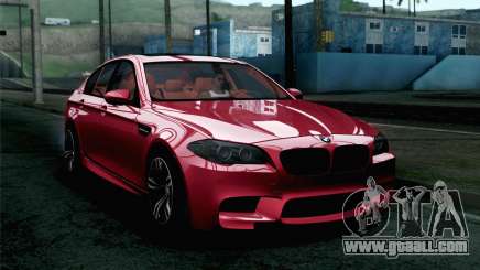 BMW M5 F10 2012 Stock for GTA San Andreas