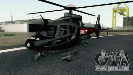 NFS HP 2010 Police Helicopter LVL 3 for GTA San Andreas