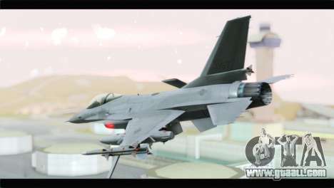 F-16A Republic of Korea Air Force for GTA San Andreas