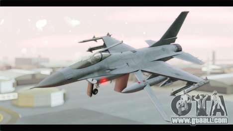 F-16A Republic of Korea Air Force for GTA San Andreas