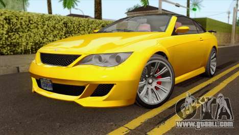 GTA 5 Ubermacht Zion XS Cabrio for GTA San Andreas